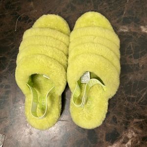 UGG Women's Slippers in Bright Yellow